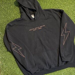 Black Delta Delta Delta EST 1888 Hoodie